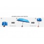 custom printed marquees - Designa Full Colour Genie Umbrella-Air