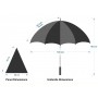 custom printed marquees - Designa Full Colour Promo Umbrella-Air