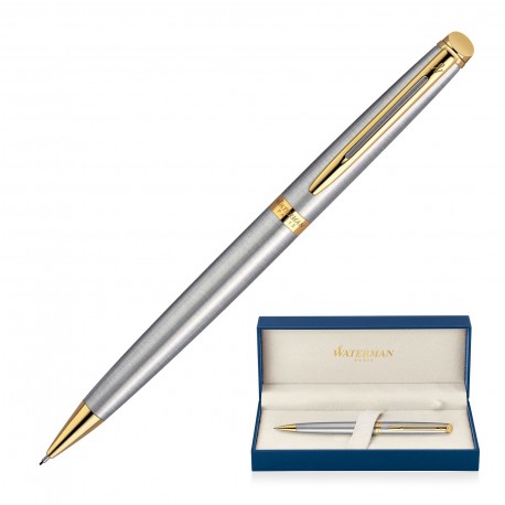 Executive Pens - Pencil Mechanical Metal Waterman Hemisphere - Brushed Stainless GT