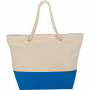 Zippered 12oz Cotton Canvas Rope Tote