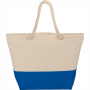 Zippered 12oz Cotton Canvas Rope Tote